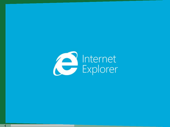Запуск Internet Explorer в Windows 8